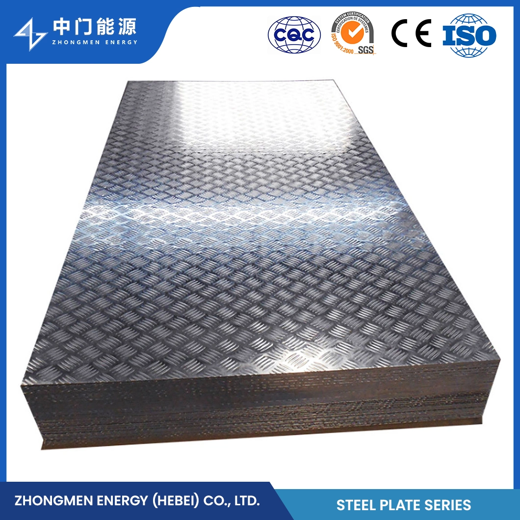 Carbon Steel Checkered Plate 8 mm Manufacturing 4X8 Diamond Plate Sheet Metal